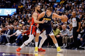 小卡高效39分约基奇空砍三双 快船险胜掘金总分1-1