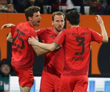 一场3-1逆转，让拜仁甩开药厂9分！31岁凯恩时来运转，双冠王有望